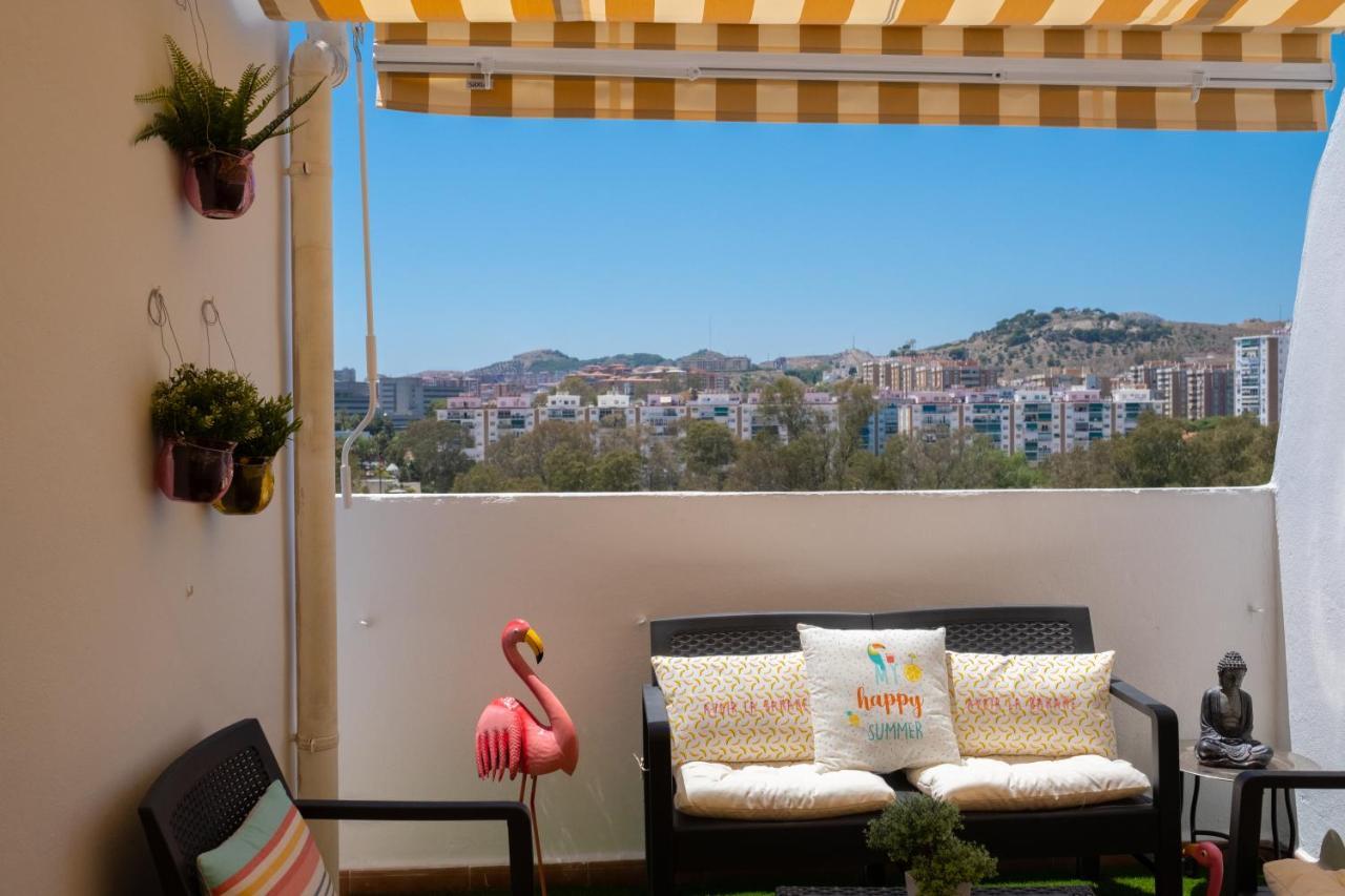 Penthouse City Center Private Terrace Wifi Málaga Buitenkant foto